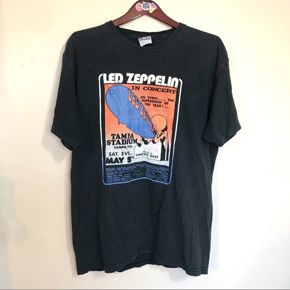 Hanes | Shirts | Led Zeppelin 2 Sided 